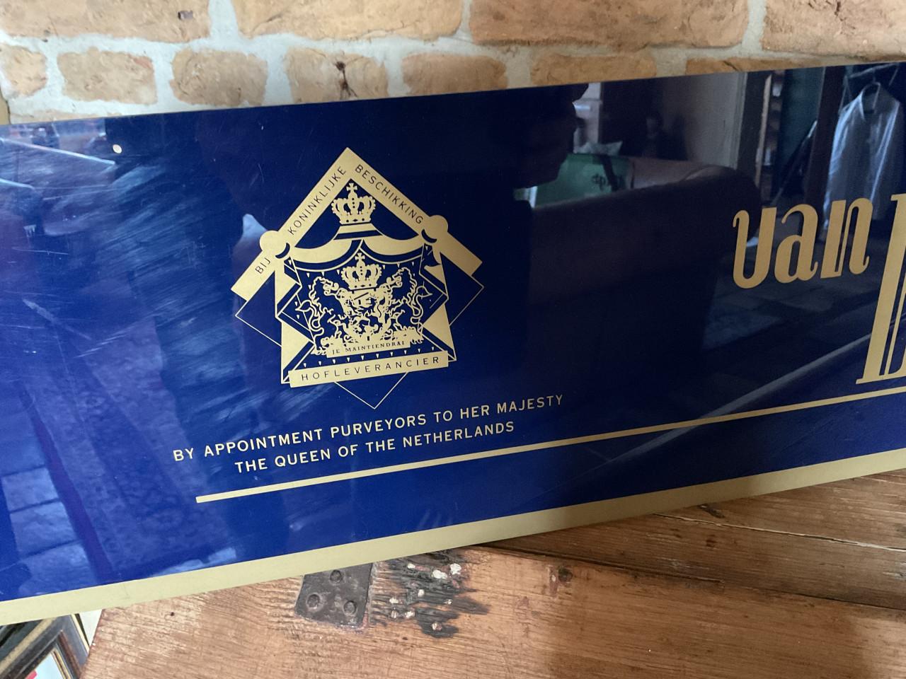 Van Bommel schoenen reclamebord