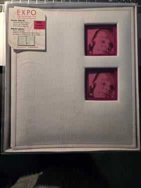 Expo post-bound fotoalbum 20x24 cm. Nieuw in doos.