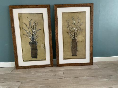 2 mooie wanddecoraties