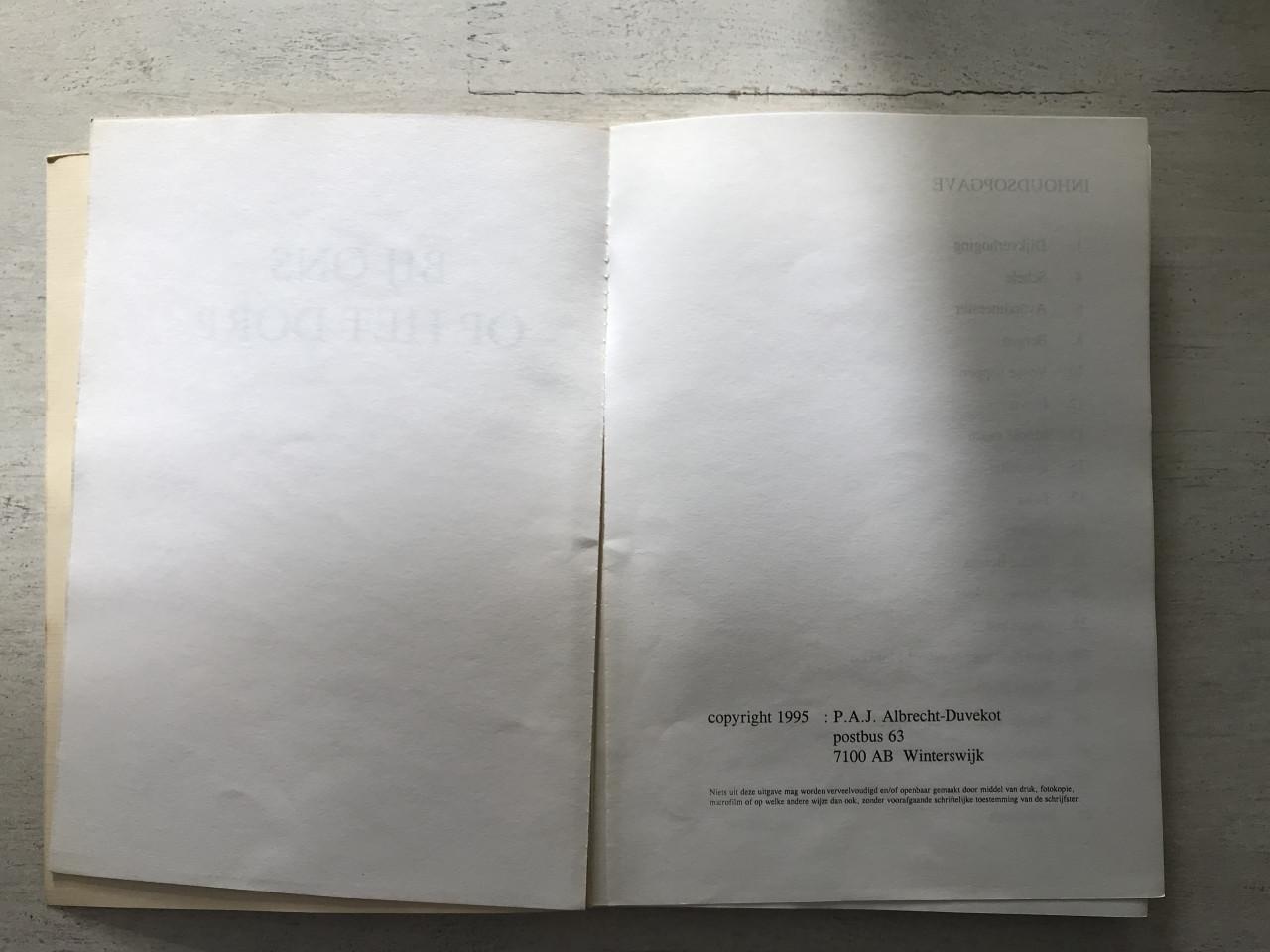 Bij ons op het dorp (Borssele)