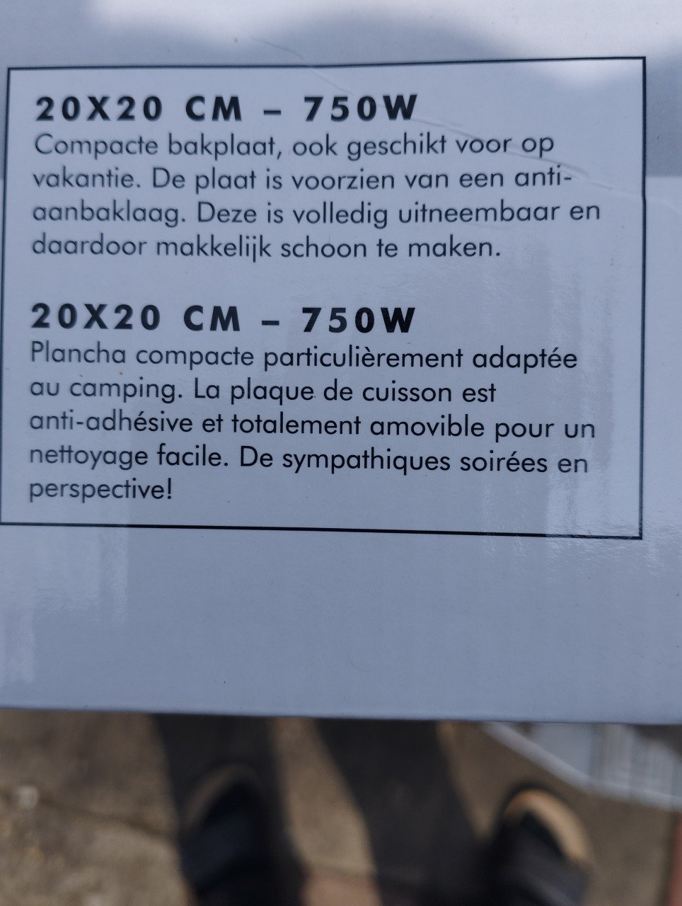 Mini bakplaat
