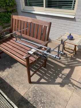 Daiwa Infinity Boat Rod Pod RVS
