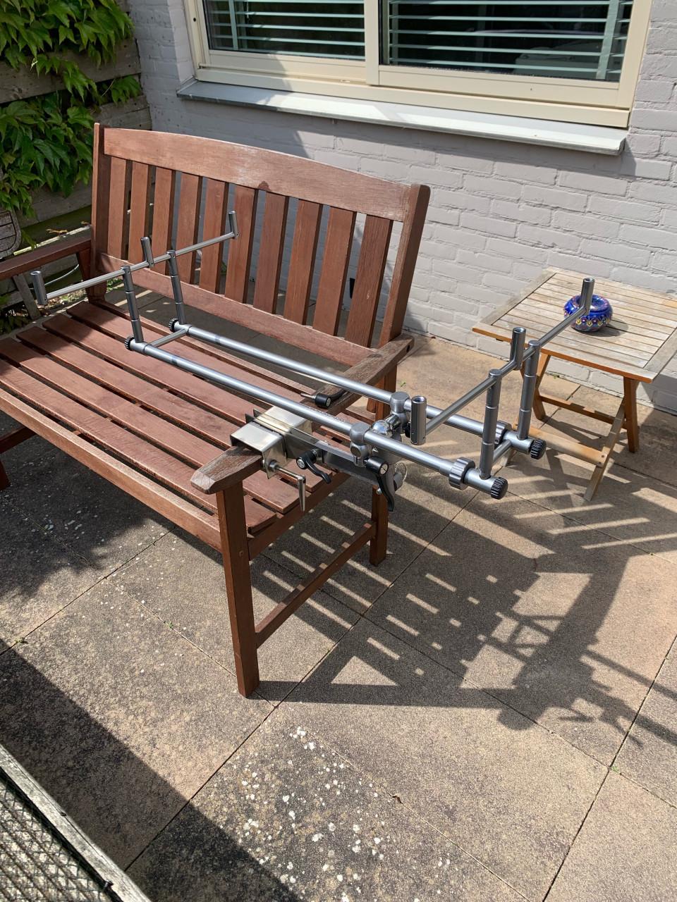 Daiwa Infinity Boat Rod Pod RVS