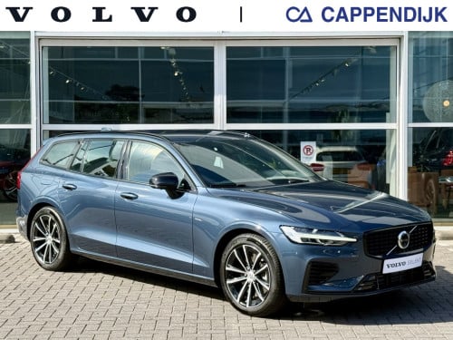 Volvo V60 t6 398pk recharge plus dark| adap.cruise| 360camera| trekaak