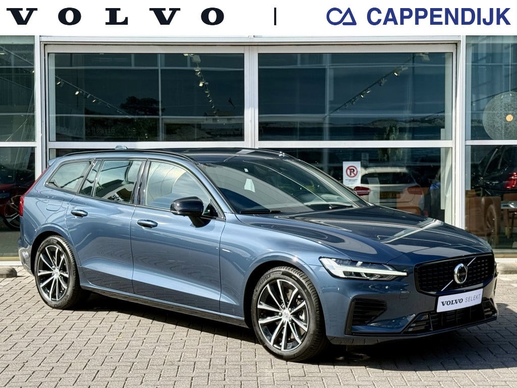 Volvo V60 t6 398pk recharge plus dark| adap.cruise| 360camera| trekaak