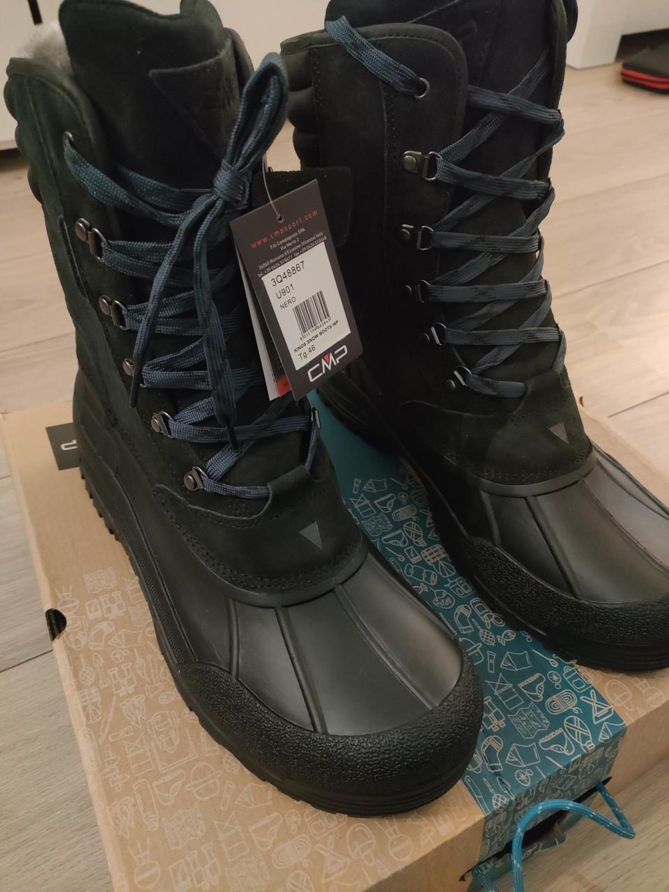 Herensnowboots maat 46 van CMP. Nieuw met prijskaartje