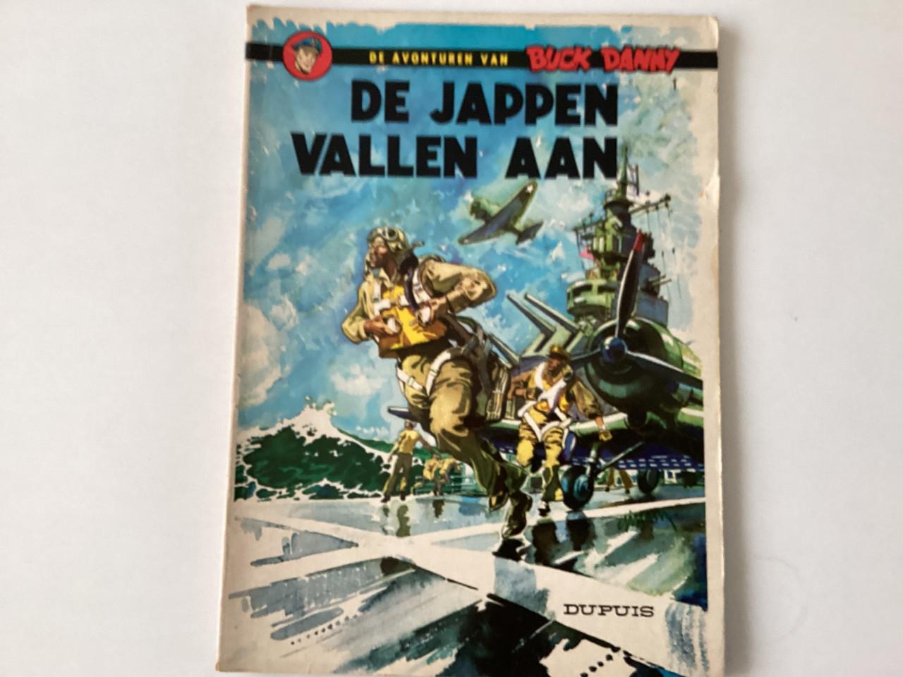 9 Verschillende stripboekjes met: De avonturen  van Buck Danny.  Charlier/