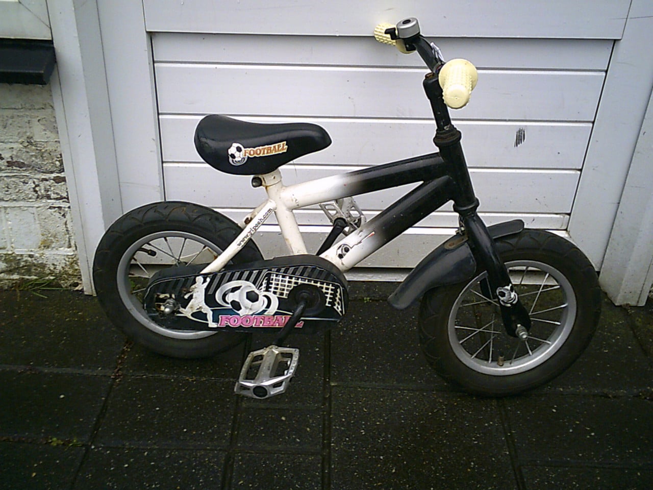 Gebruikte Yipeeh Football Jongensfiets 12" Remnaaf 1 versnelling
