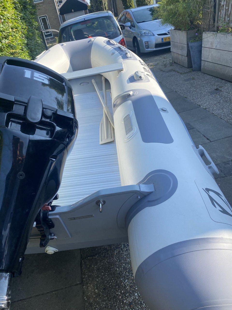 Zodiac cadet alu (2022) + Mercury 15pk 4 takt