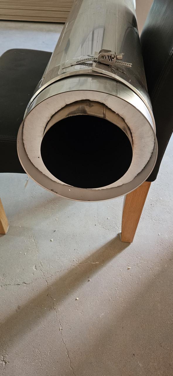 Dubbelwandig rookkanaal