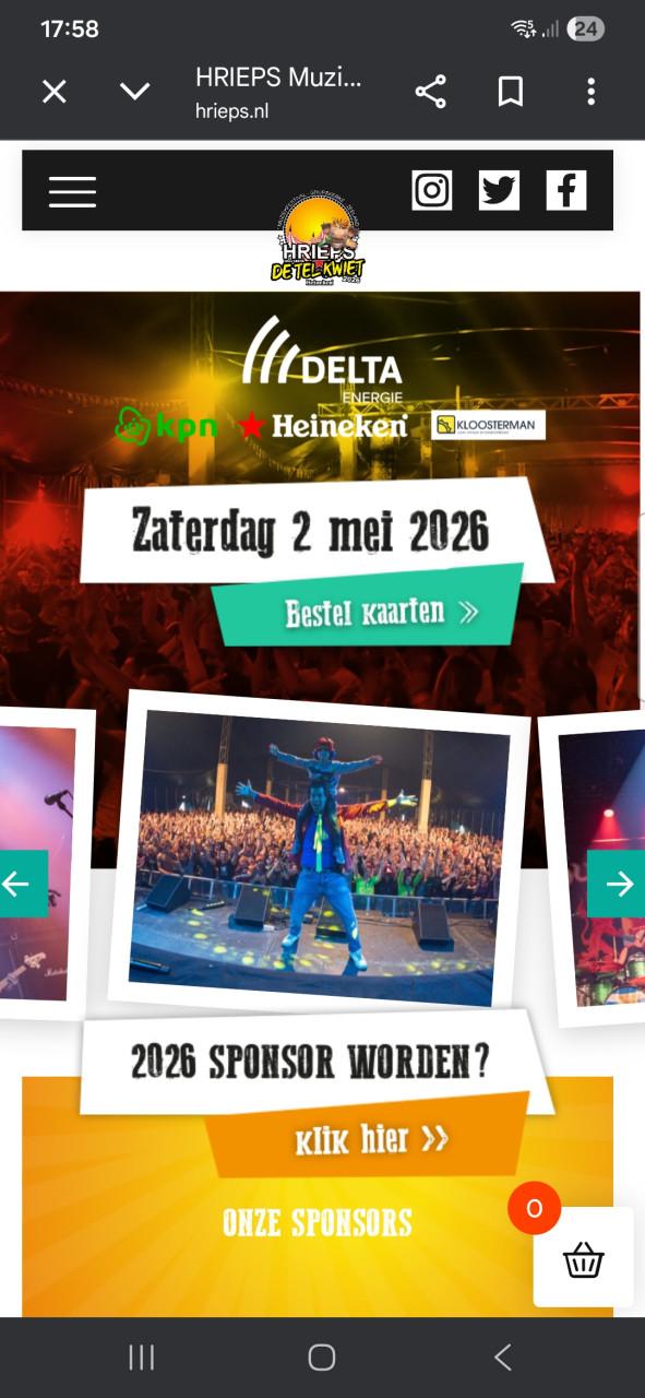 2 Tickets Hrieps 2026