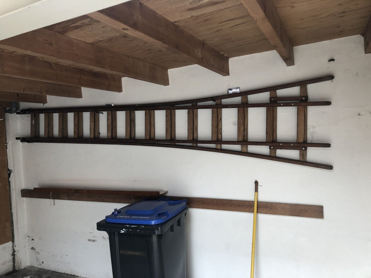Houten ladder