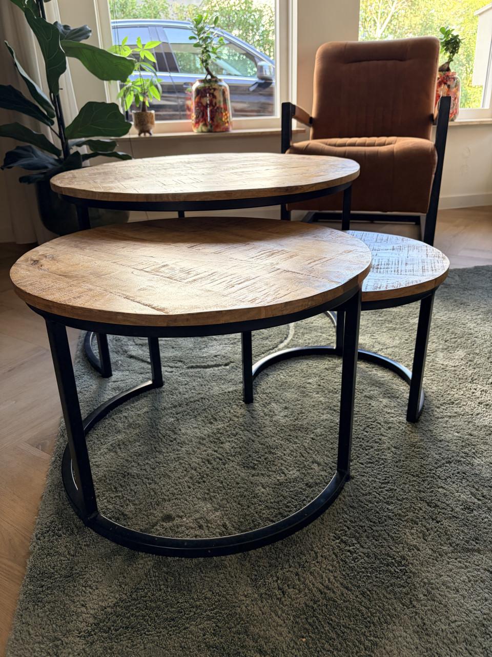 Mangohouten salontafelset