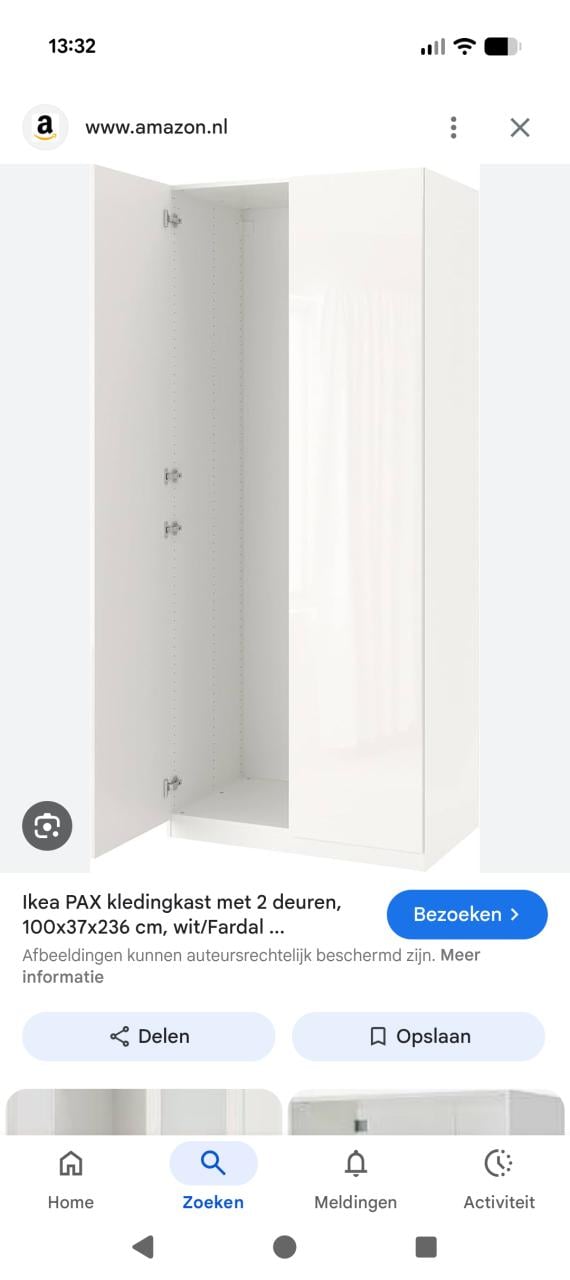 Paxkast ikea 2x