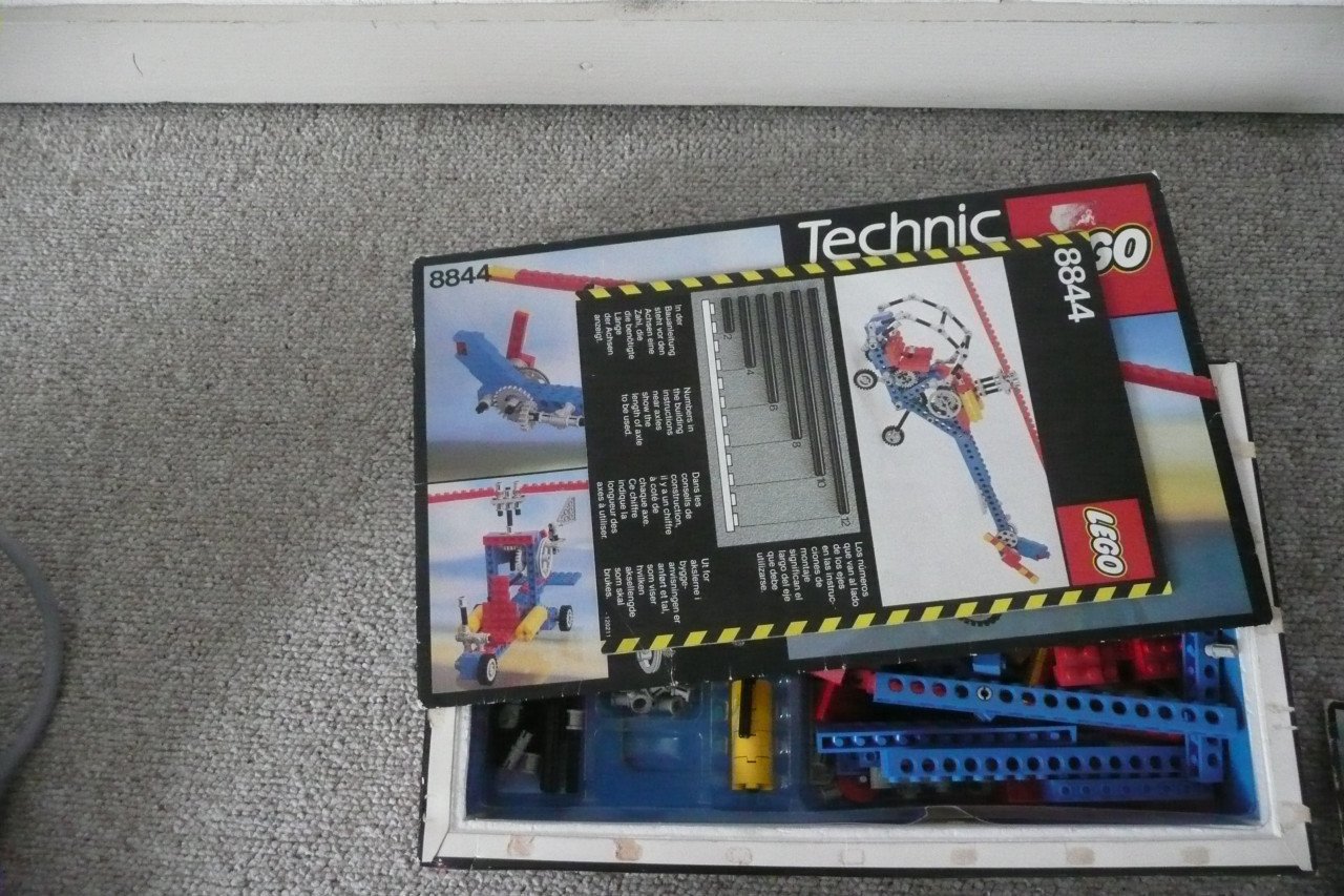 Technisch lego helicopter