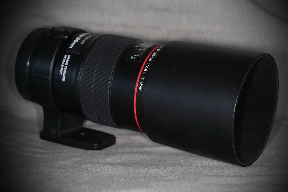 Te koop: 100 mm macro lens Canon
