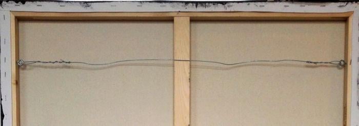 "Holding on to you " Acrylschilderij van Suzanne Visser, 100 cm x 80 cm