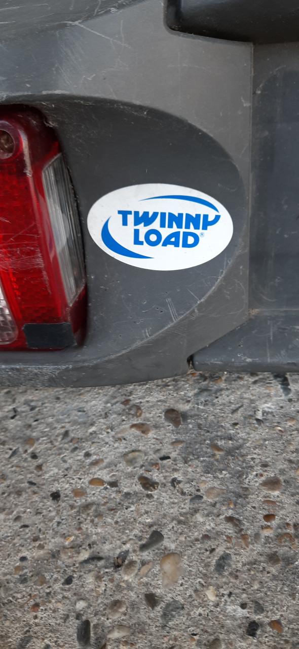 Fietsendrager voor 2 elektr fietsen twinny load kantelbaar