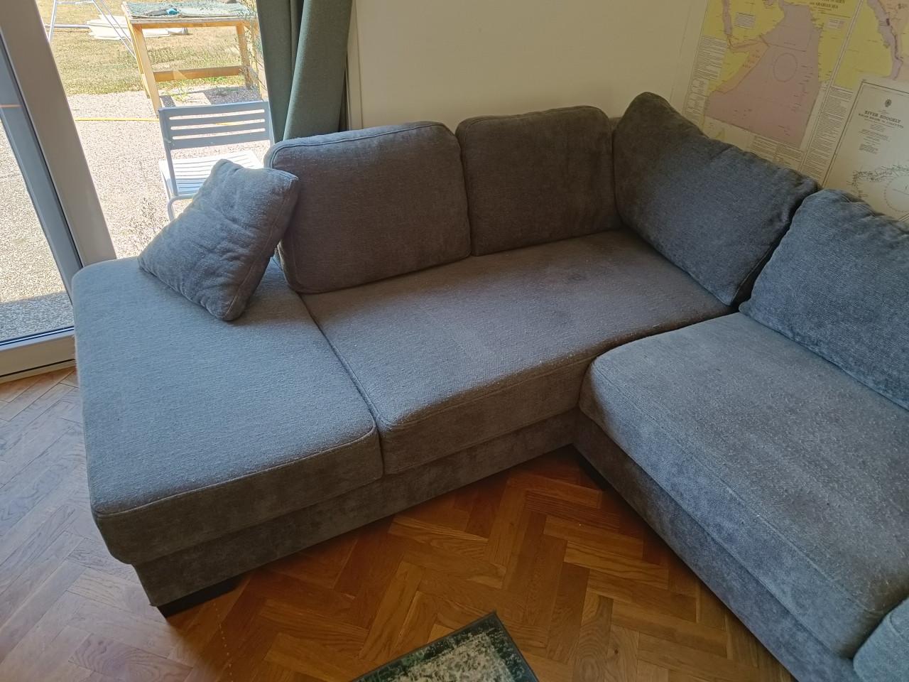 Hoekbank 3.55m X 2.50m