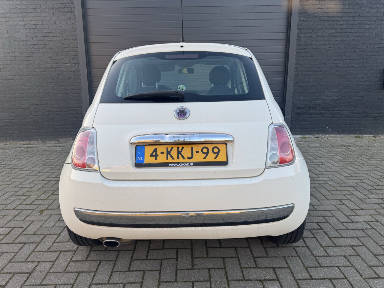 Fiat 500 1.2 Naked 2008 3Dr Wit Apk Airco Navi Pano Carplay