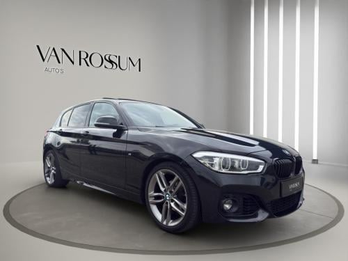 BMW 1 Serie 118i edition m sport shadow high executive | leder | schuif/kan