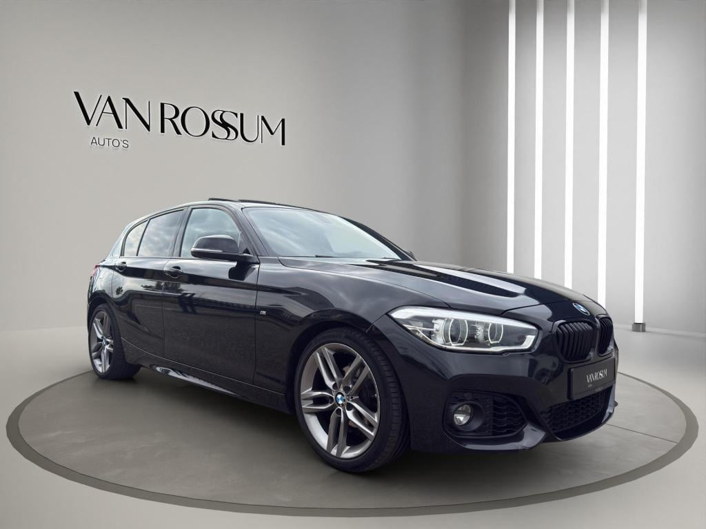 BMW 1 Serie 118i edition m sport shadow high executive | leder | schuif/kan