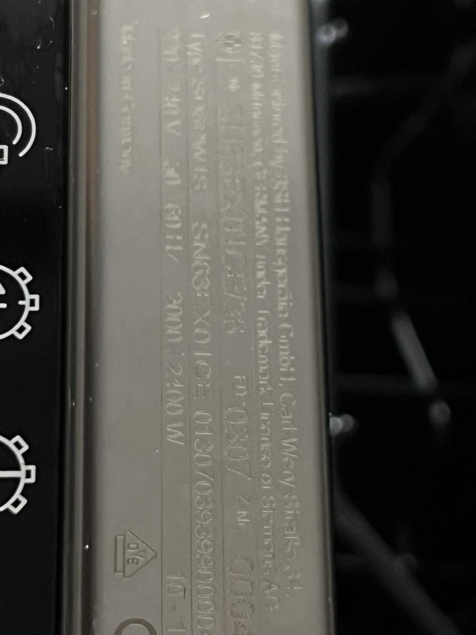 Nieuw Siemens SN63EX01CE iQ300 Inbouw vaatwasser