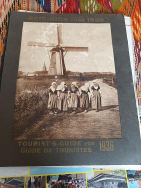 Boek reisgids door Zeeland 1936