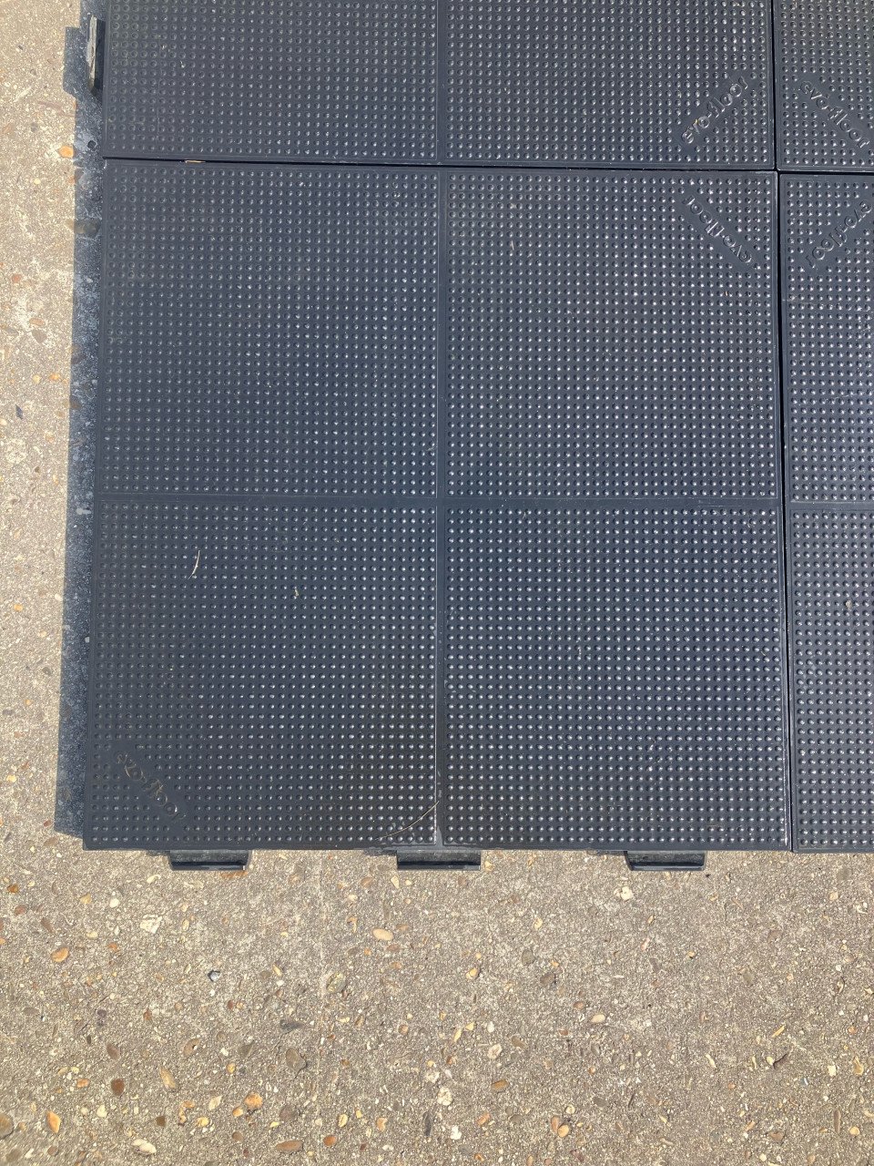 Evofloor voortent tegels, kliktegels 50x50x2,7cm