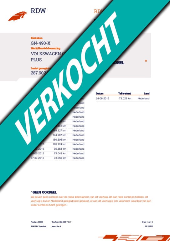 Volkswagen Golf Plus 1.9 tdi trendline