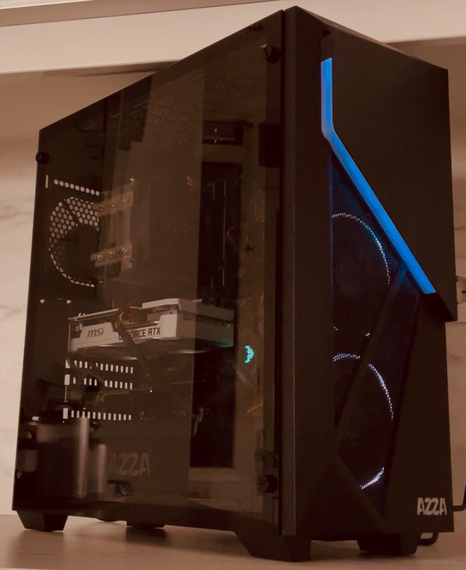 Game PC & RTX 8GB  & SSD/HDD 1500GB &  i7-9700K 8 Core & Wi-Fi & 16GB