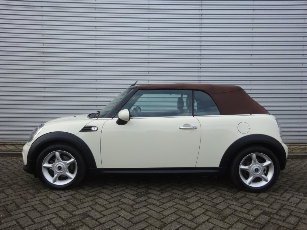 Mini Cooper Cabrio mini 1.6 pepper airco / stoelverw. / elektr. ramen / cru