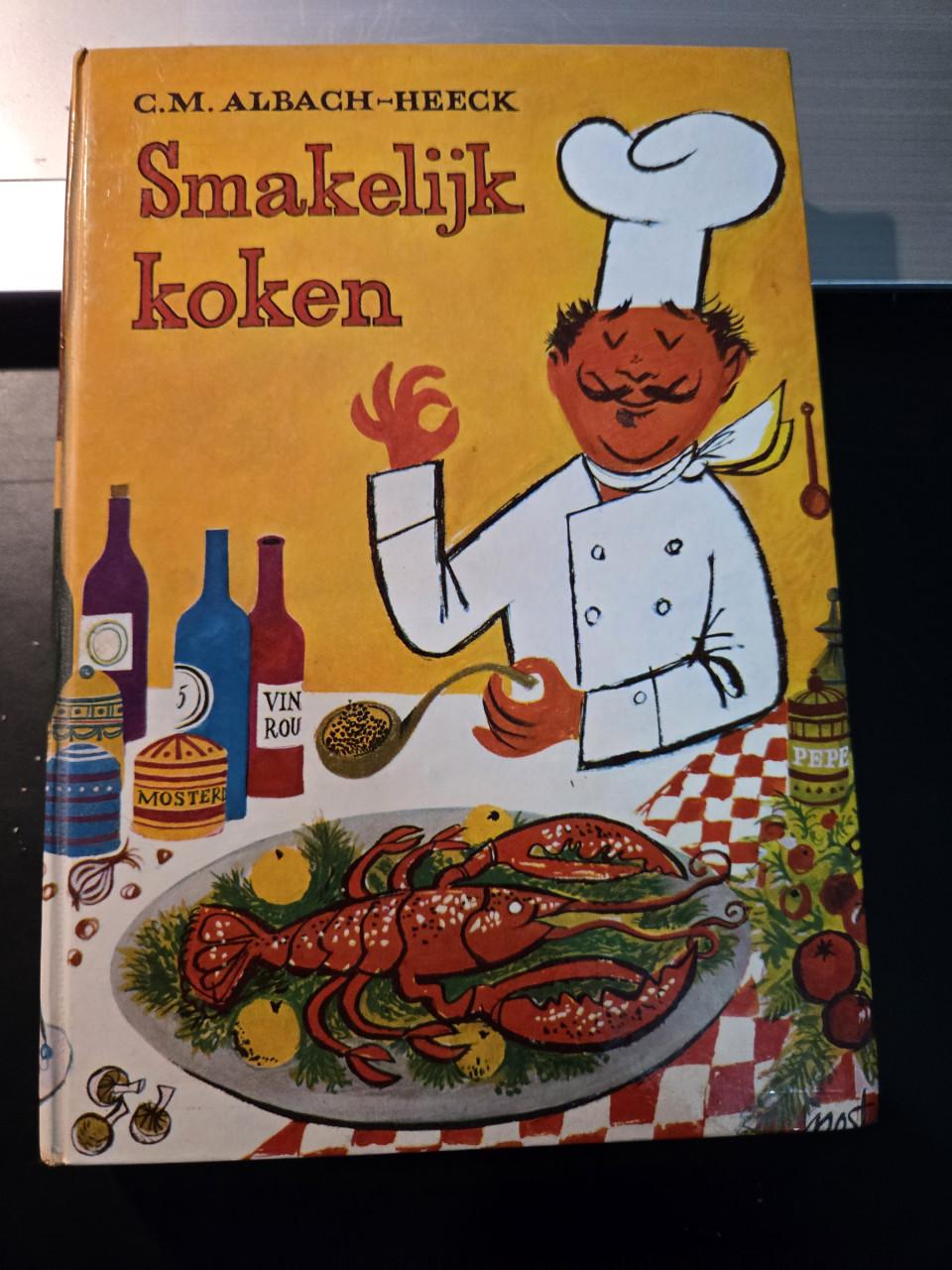 Vintage Kookboek Smakelijk Koken - 4e druk 1954
