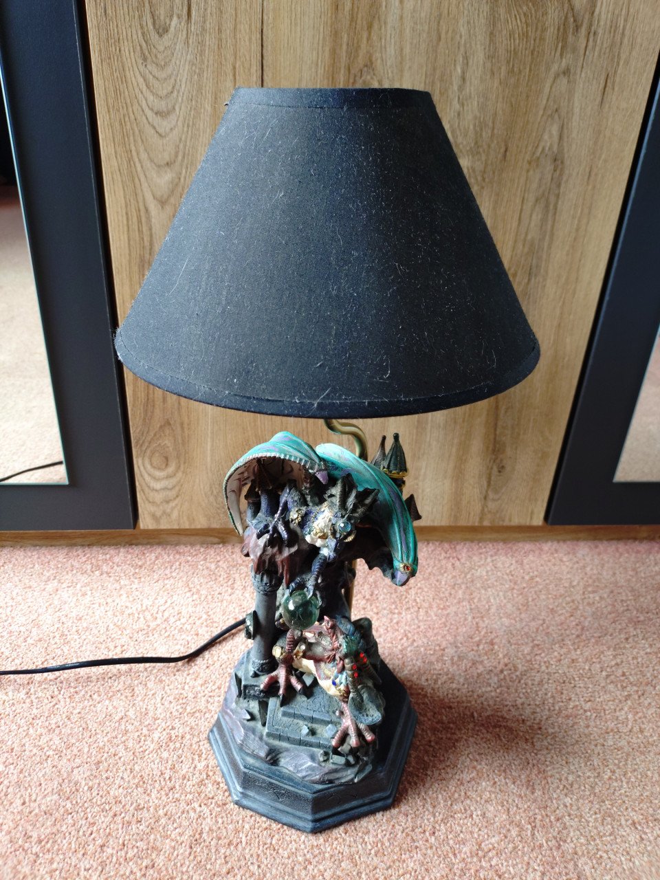 Lamp met draken