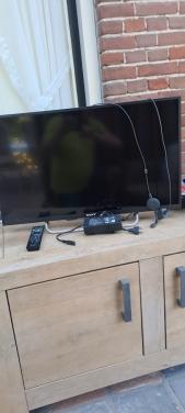 Televisie Sony Bravo, 32 inch, 80 cm. Met losse Chromecast