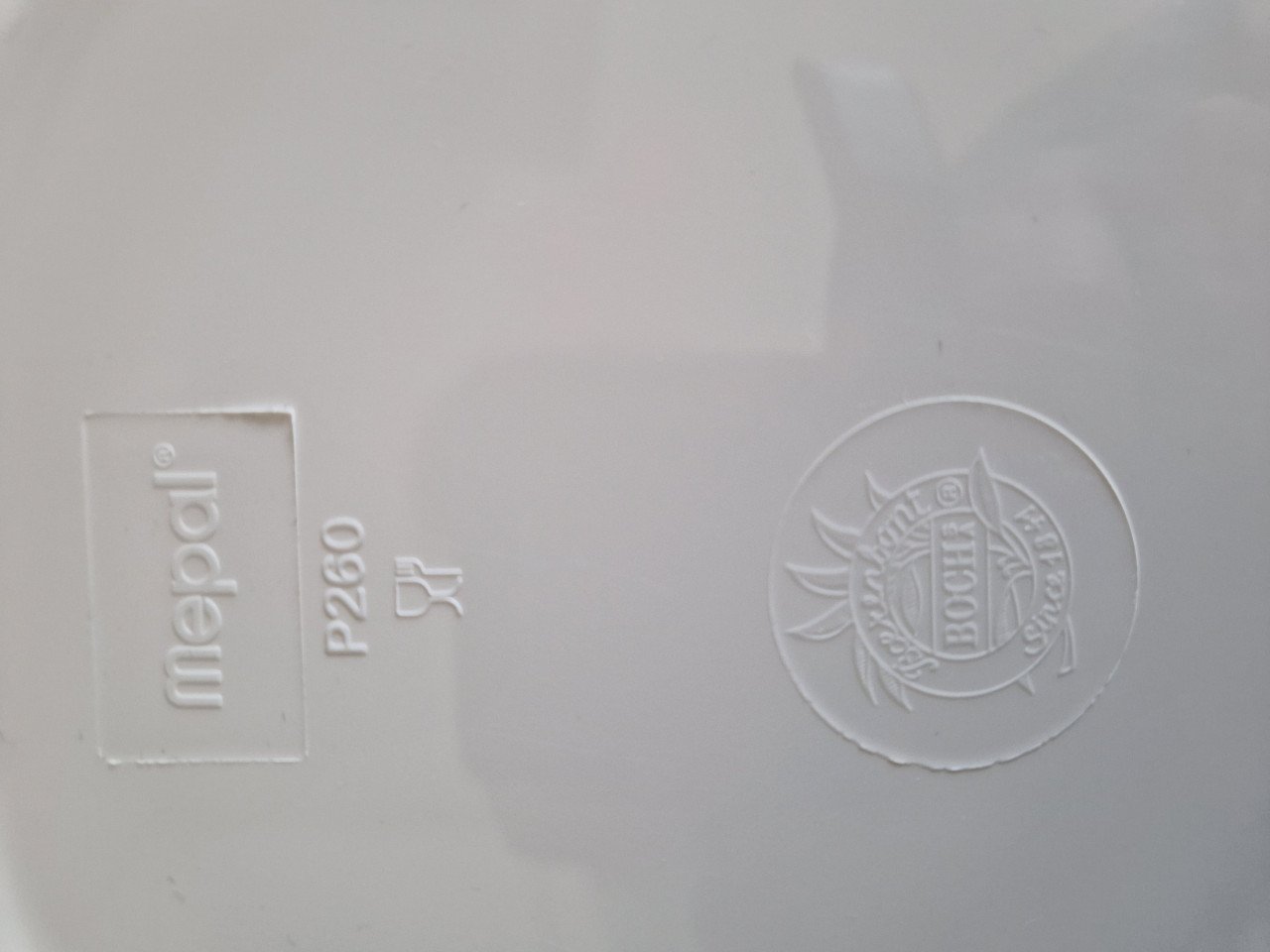 Boerenbontservies, plastic van Mepal/Boch