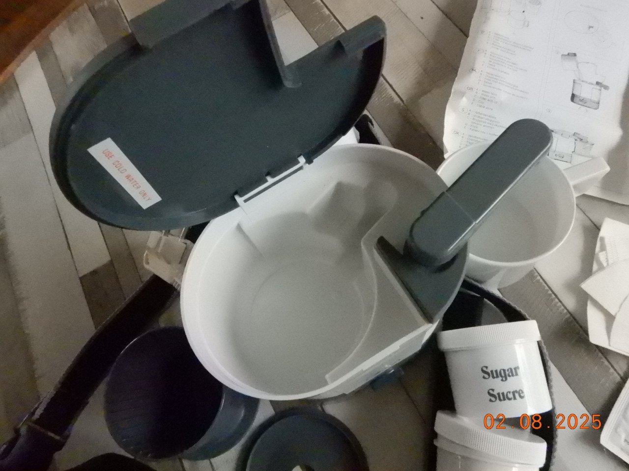 Kleine melitta koffiezetapparaat