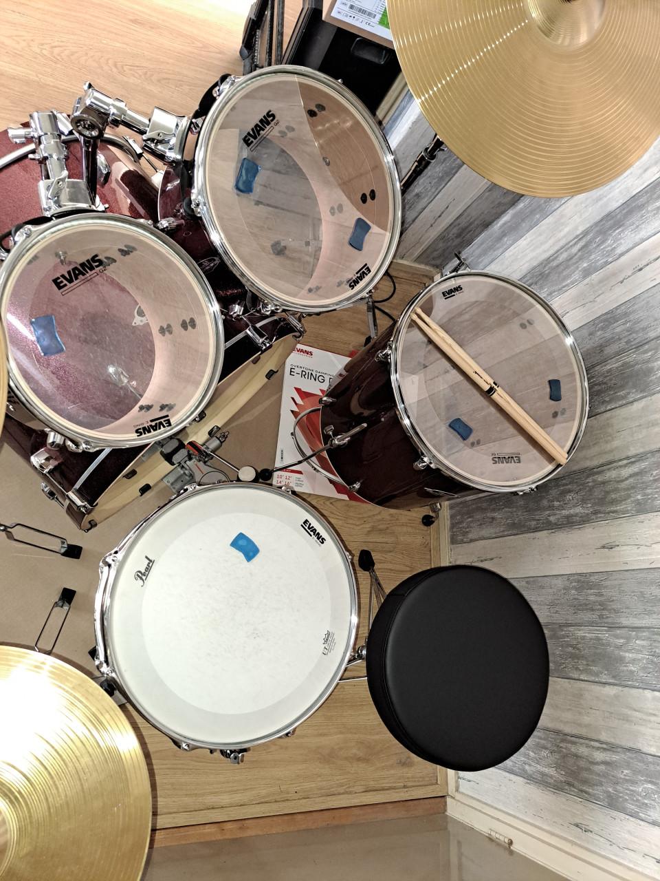Te koop pearl drumstel