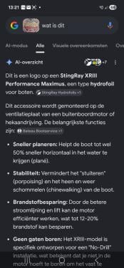 Stingray hydrofoil