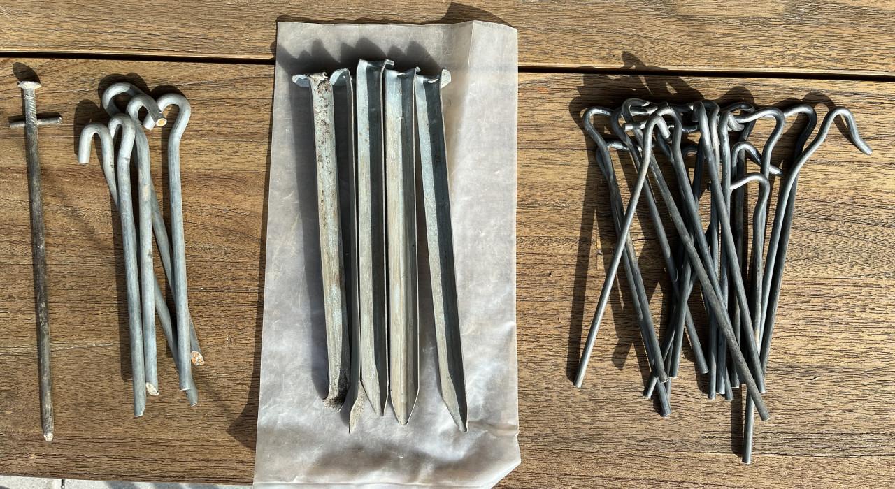 Diverse kleinmateriaal voor de kampeerder