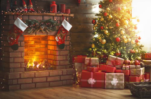 Zgan kunst kerstboom 240 cm met heel veel kerstdecoratie