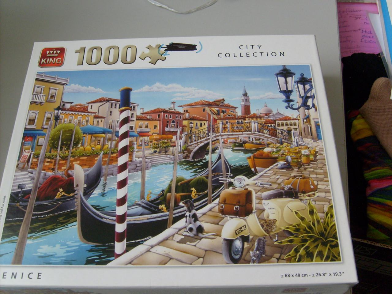 King legpuzzels  10x1000st.