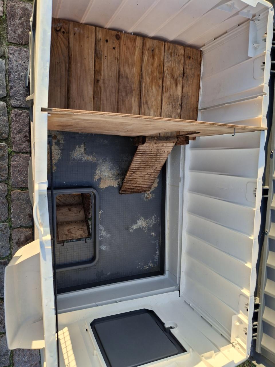 Buitenhok voor cavia's/konijnen kunststof