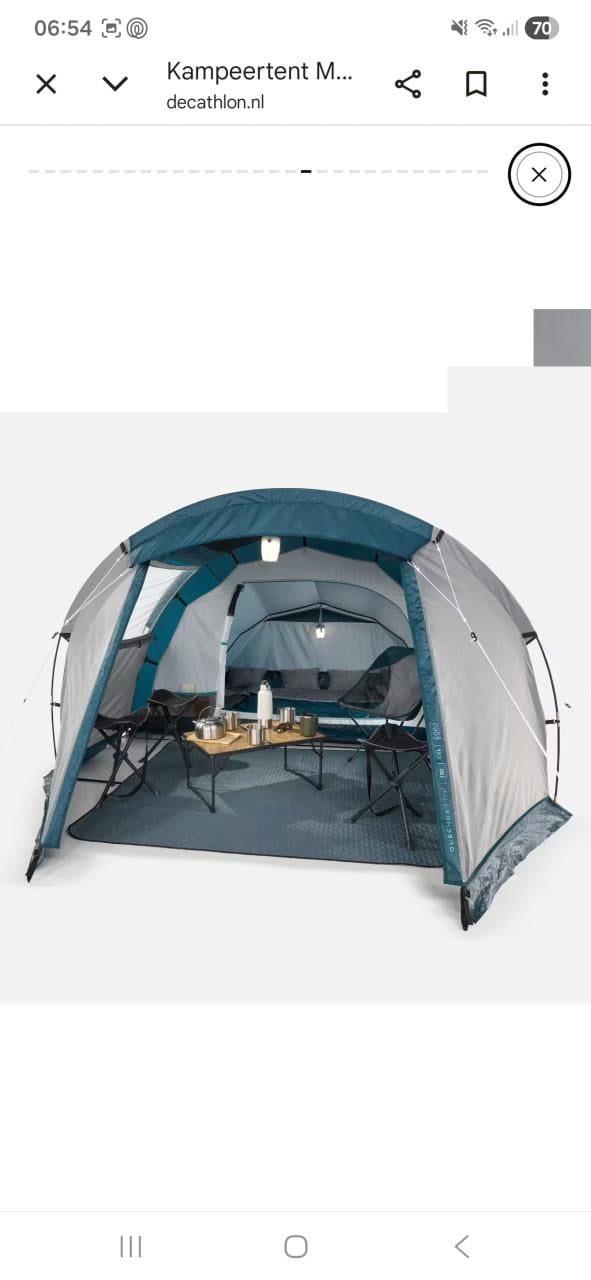 QUECHUA Kampeertent MH100 XXL 4 personen