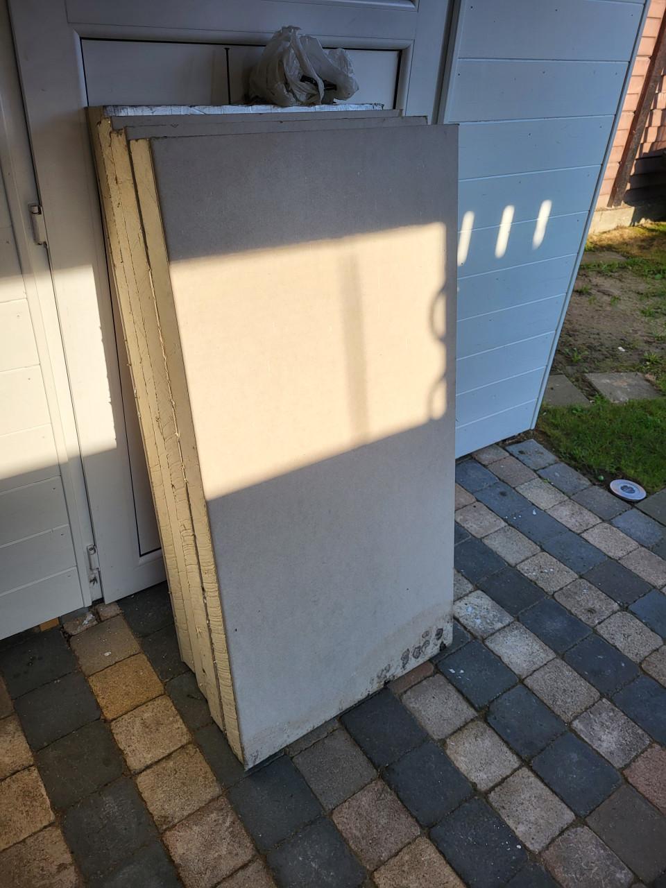 Gratis isolatieplaten met gips