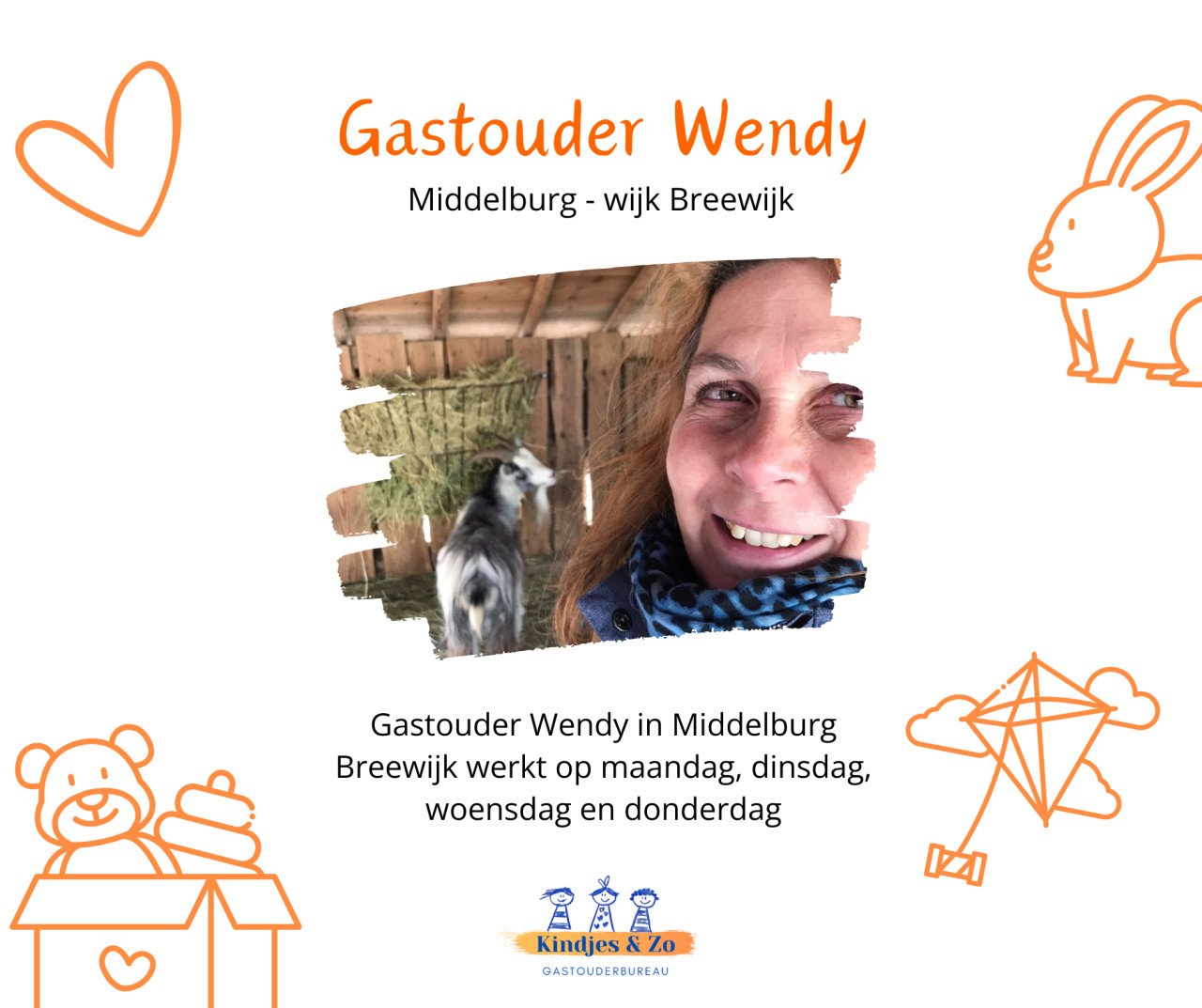 Deze lieve en erkende gastouders hebben plaats voor kindjes van 0-4 jaar!