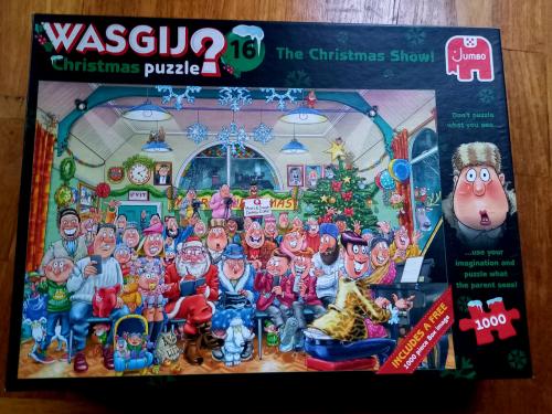 Dubbele Wasgij Kerstpuzzel