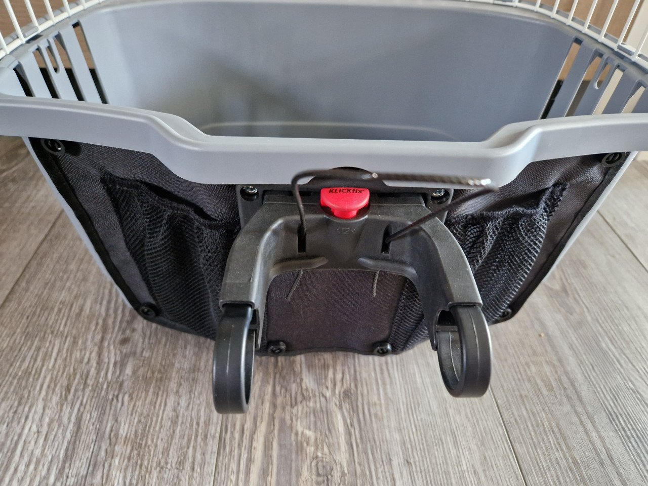 Luxe hondenfietsmand voorop klick fix