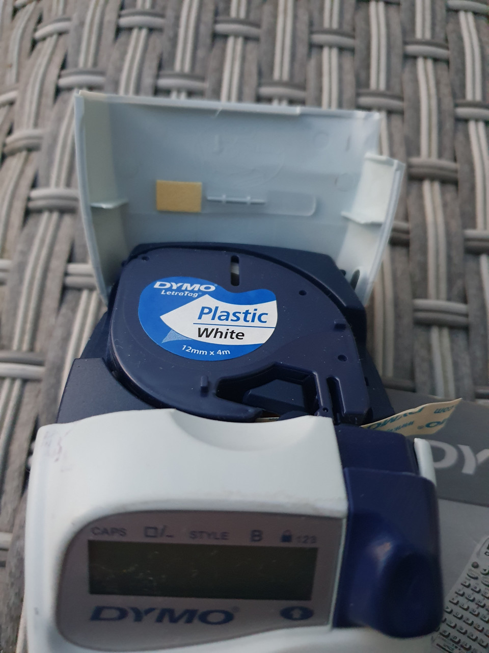 Werkende Dymo Letratag XR - persoonlijke labelmaker - labelprinter