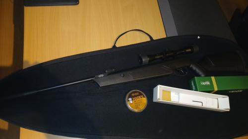 Luchtbuks zwaar kaliber 7.62mm